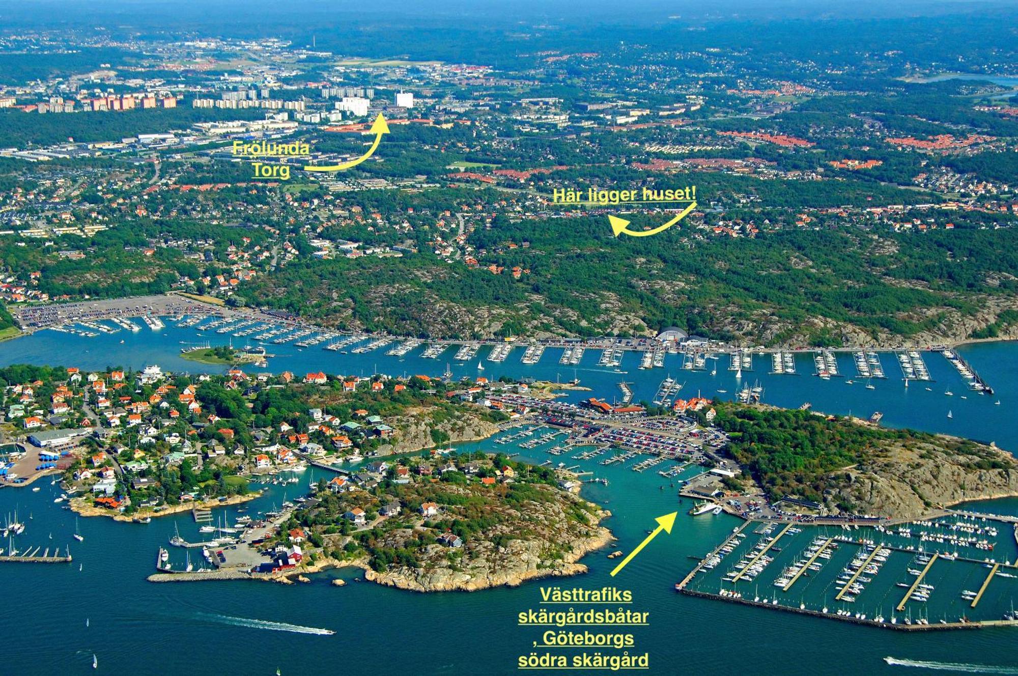 Mysigt Attefallshus Med Naerhet Till Stad Och Hav Göteborg Exterior foto